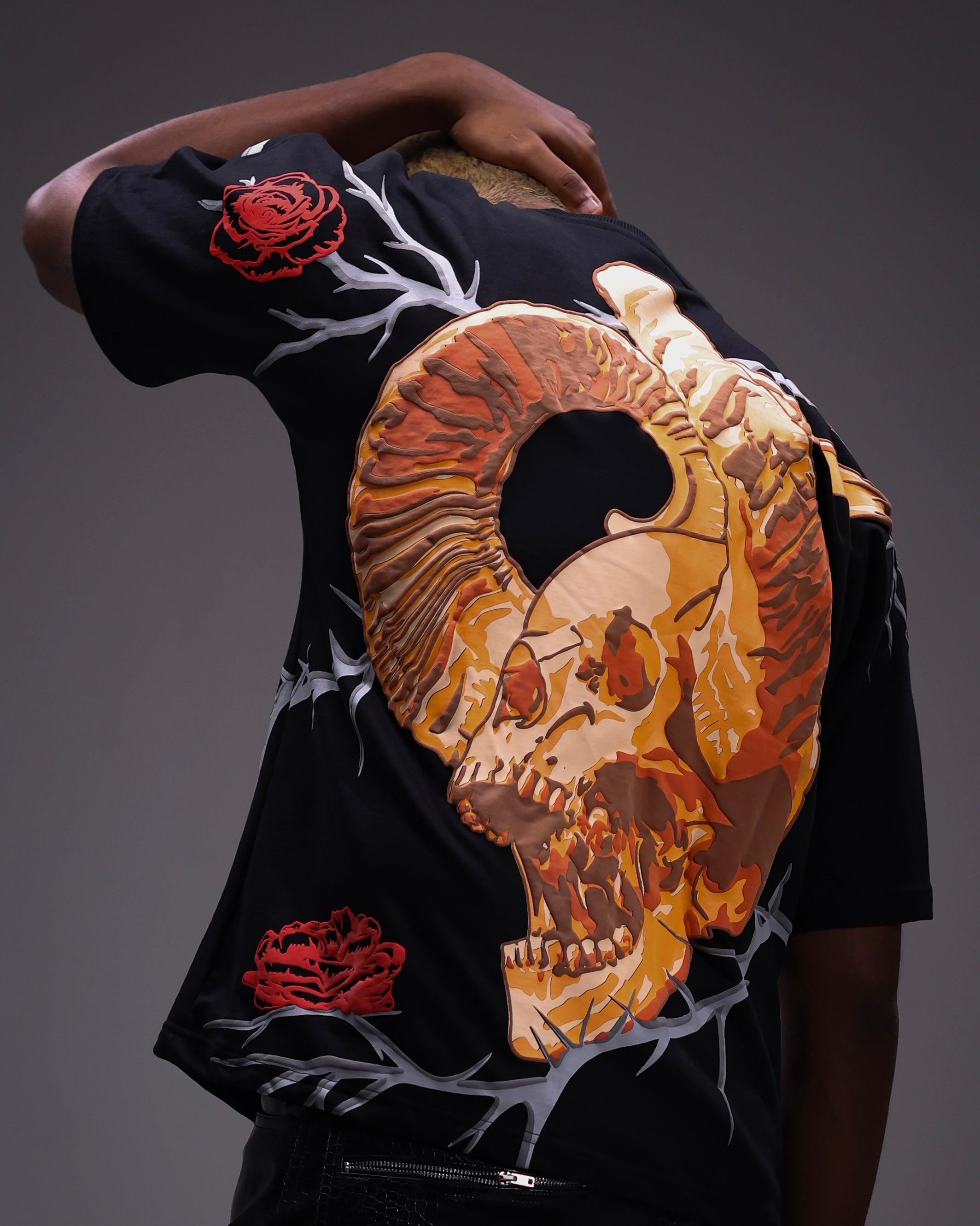 Roses & Skull T-shirt