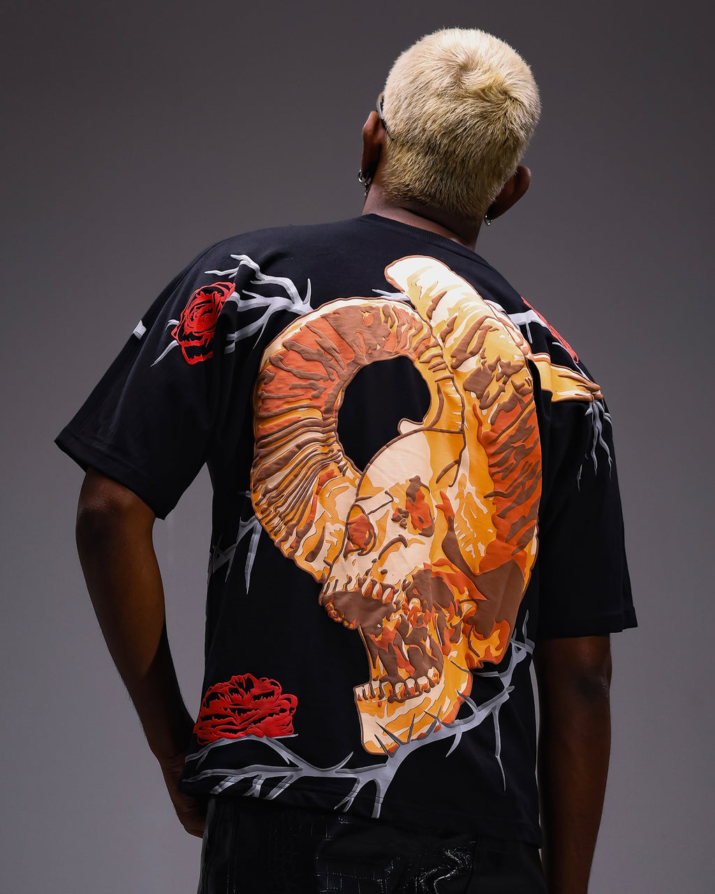 Roses & Skull T-shirt