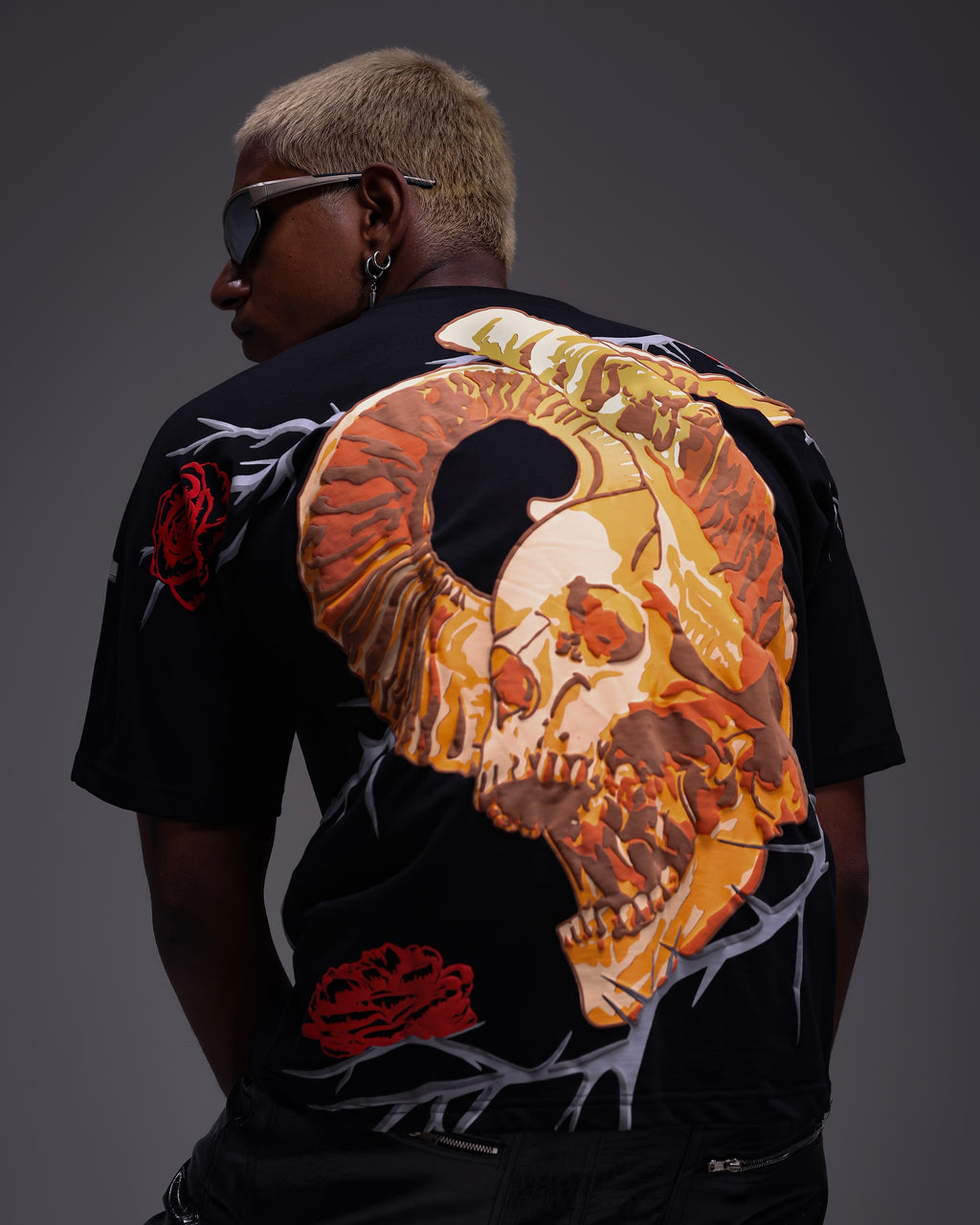 Roses & Skull T-shirt