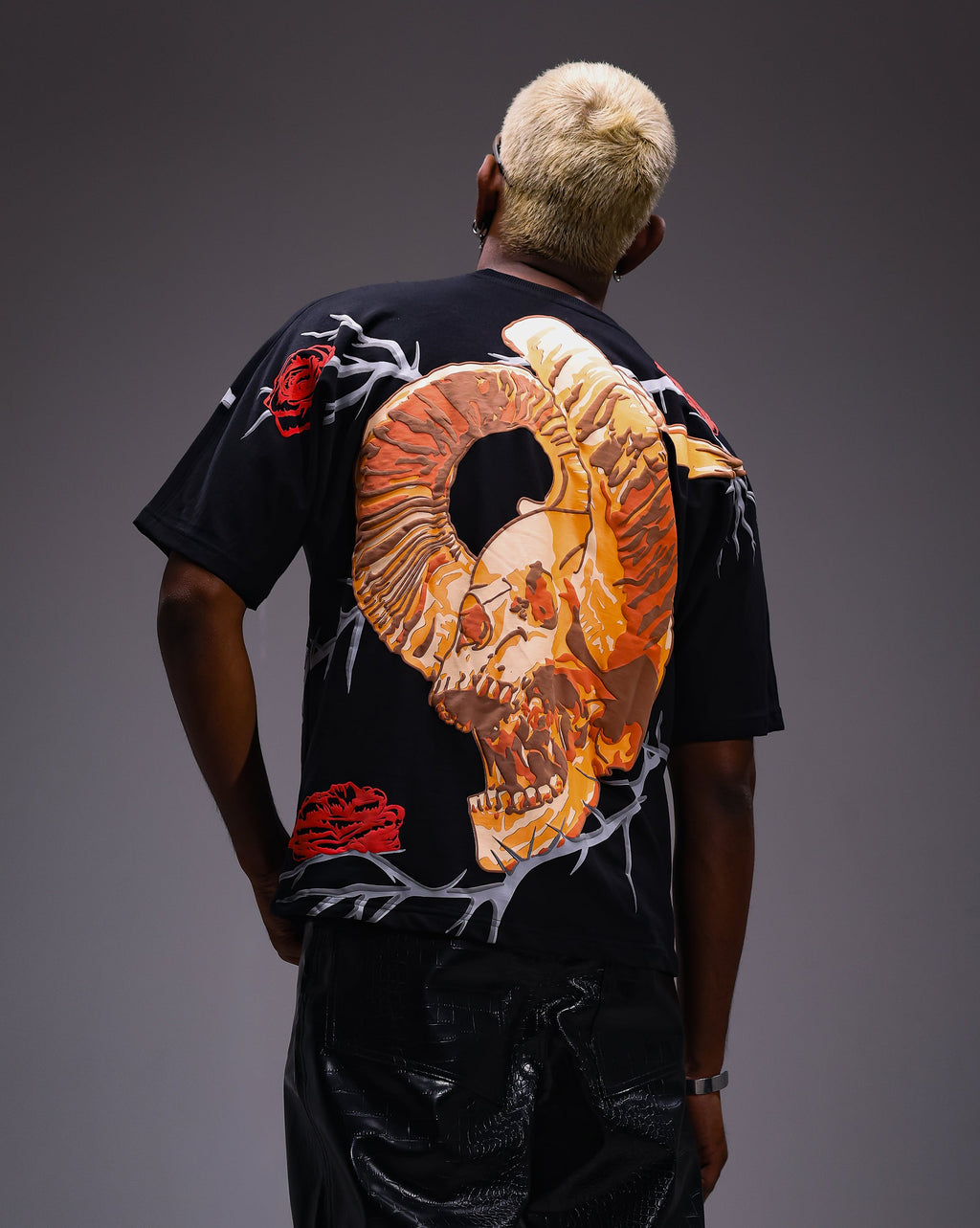 Roses & Skull T-shirt