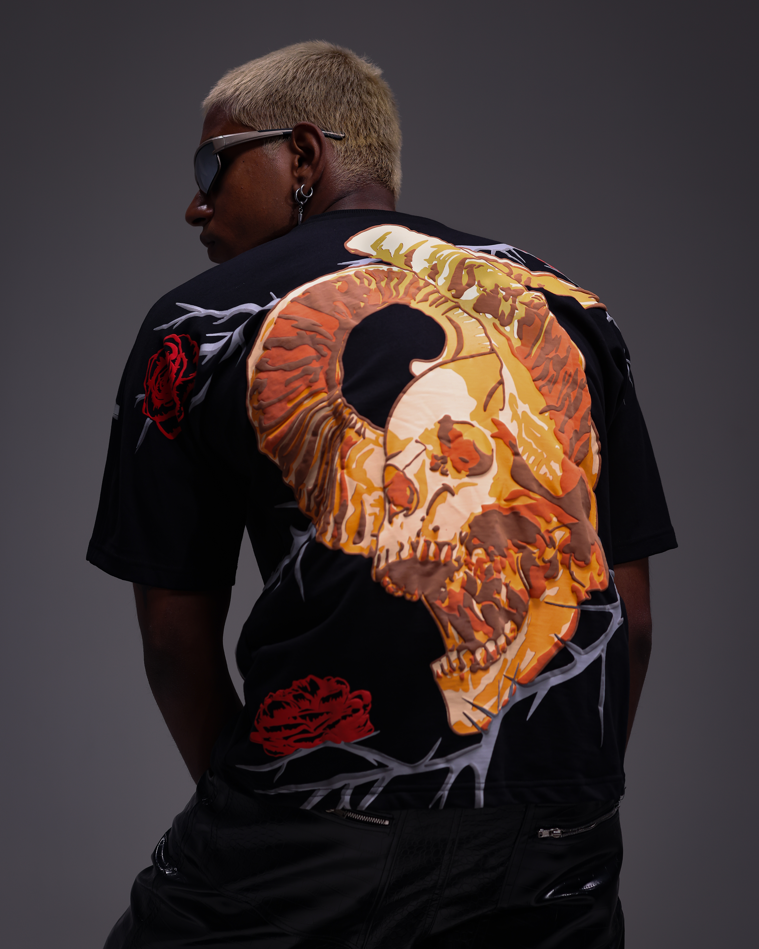 Roses & Skull T-shirt