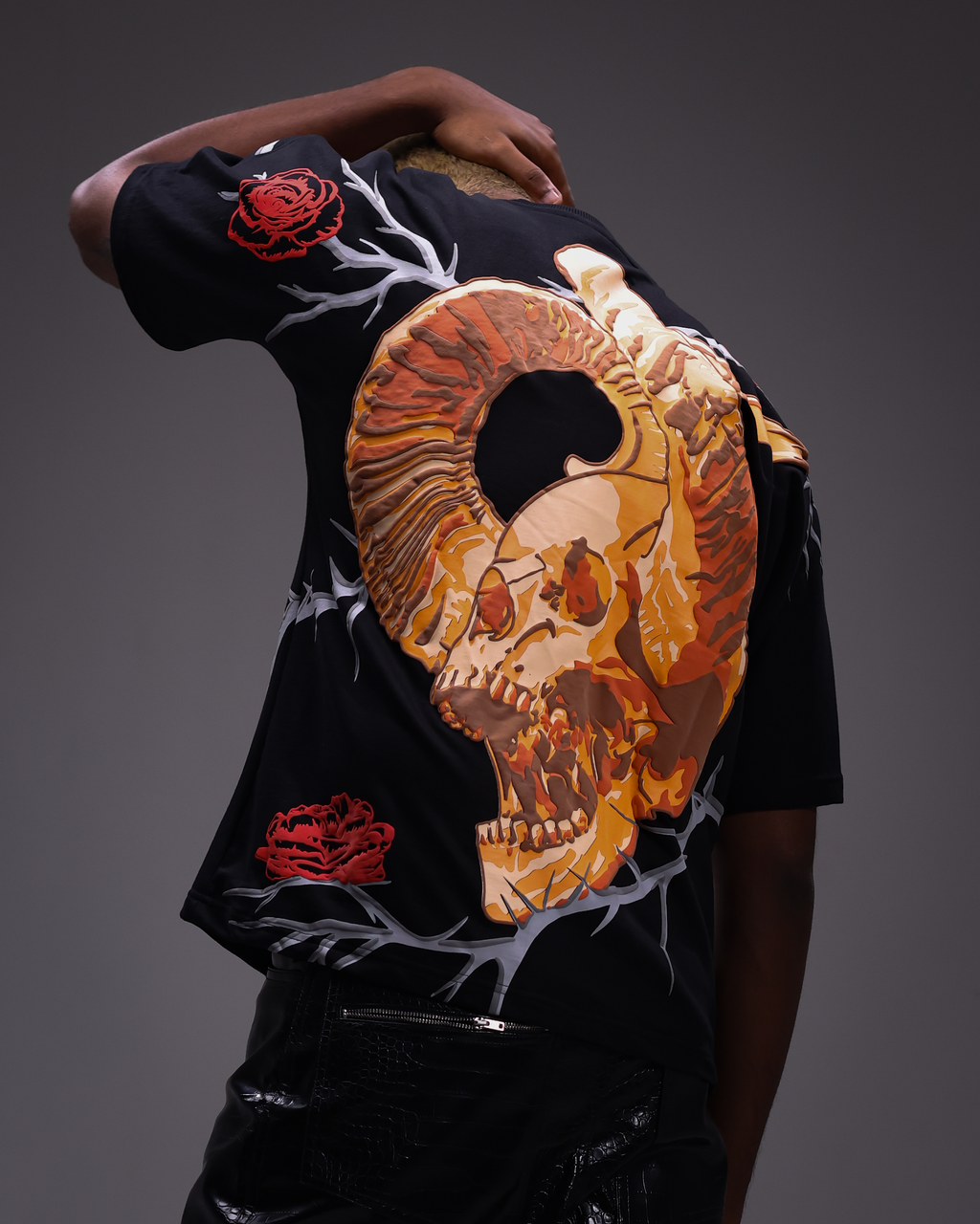 Roses & Skull T-shirt